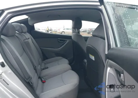 2013 Hyundai Elantra Gls from USA, damaged, VIN 5NPDH4AEXDH317143